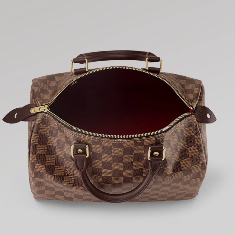 Louis Vuitton Damier Azur Speedy 30 Women Handbag